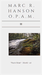 Mobile Screenshot of marchansonart.com